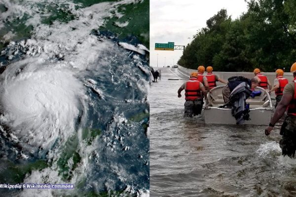 Houston Texas Devastating Storms Leave 4 Dead: Threat Continued as Storm Moves East Houston