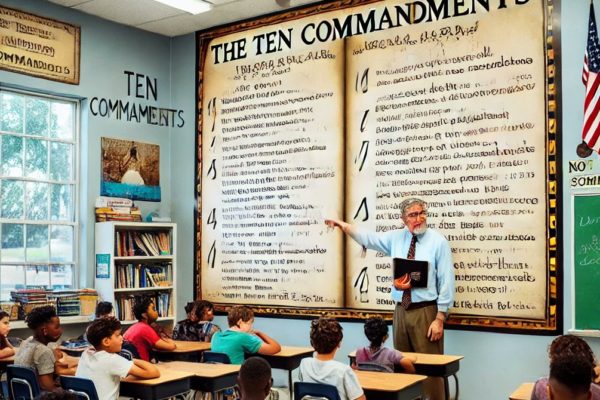 Louisiana Becomes First US State to Mandate Display of Ten Commandments in Classrooms