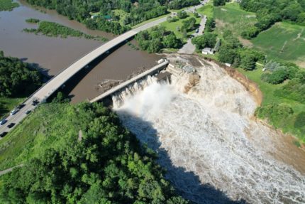 Rapidan Dam in Blue Earth County, Minnesota: Imminent Failure Condition Declared