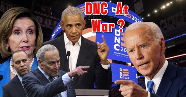 Biden Versus Obama Rift Grow Larger Democrats in Battle Offering Trump Free Ticket to Presidency