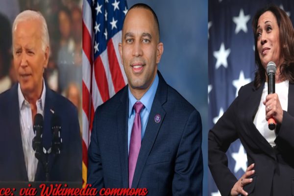 House Minority Leader Hakeem Jeffries Hails Kamala Harris as Unstoppable Force After Biden's Historic Endorsement