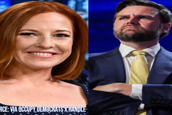 Jen Psaki Unleashes Vituperative Takedown of J.D. Vance's Sexist 'Cat Lady' Remarks