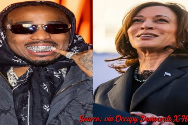 Kamala Harris and Quavo Unite Against Gun Violence, A Powerful Partnership for Change, A Beacon of Hope for America