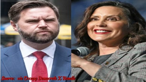 Fiery Showdown: Gov. Whitmer Unleashes Scathing Critique of Trump's VP Pick, Igniting Democratic Base