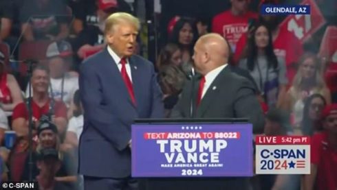 Trump's Explosive Arizona Rally: Police Association President Abruptly Dismissed