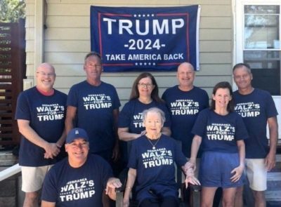 Leaked Photo Reveals Tim Walz’s Family Supporting Trump