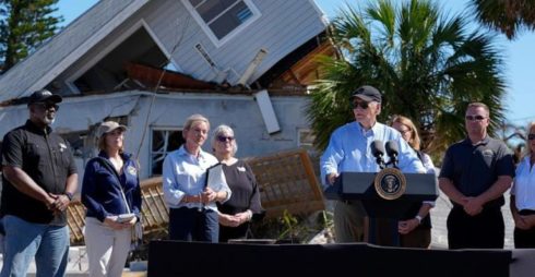 Biden Pledges $500 Million to Restore Power for Florida