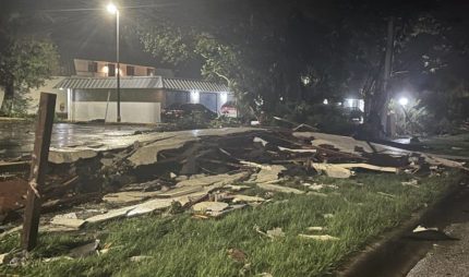 Deadly Hurricane Milton Wrecks Tampa Bay Stadium Dome Amid 'Catastrophic' Floods and 120mph Winds