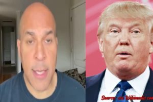 Senator Cory Booker Unleashes Strong Statement Vowing to a Stand Against Donald Trump