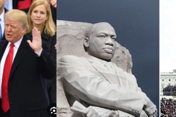 Black Community Reacts to Same Day Martin Luther King Jr Day and Donald Trump’s Inauguration