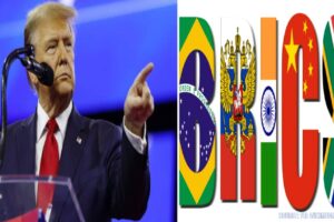 U.S. President Donald Trump Declares Economic War on BRICS Nations: Threatens 100% Tariffs on Brazil, Russia, India, China, and South Africa Amid Move to Replace Dollars as Primary Global Trade Currency