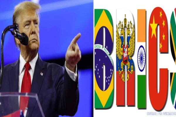 U.S. President Donald Trump Declares Economic War on BRICS Nations: Threatens 100% Tariffs on Brazil, Russia, India, China, and South Africa Amid Move to Replace Dollars as Primary Global Trade Currency