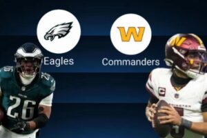 Philadelphia Eagles to Host Washington Commanders in NFC Championship Clash