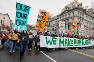 Thousands Protest Donald Trump’s Inauguration Amid Fears Over Rights and Policies