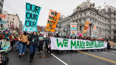 Thousands Protest Donald Trump’s Inauguration Amid Fears Over Rights and Policies