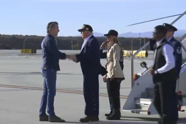 Trump Tours LA Fire Destruction Amid Worries About Disaster Aid