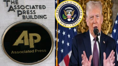 U.S President Donald Trump Defends Associated Press (AP) Ban with Rambling Justification