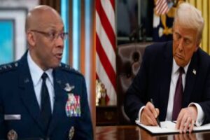 U.S President Donald Trump Fires Gen. C.Q. Brown in Unprecedented Shake-Up