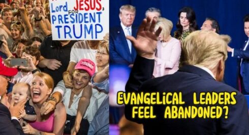 Trump Stops Picking Up Our Calls; Evangelical Christians Cry Out, 'We Have Been Used