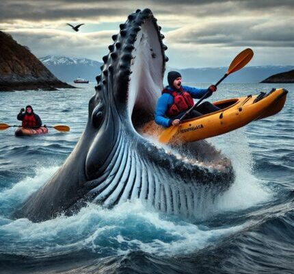 Humpback Whale Briefly Swallows 24-year-old Kayaker in Unforgettable Encounter