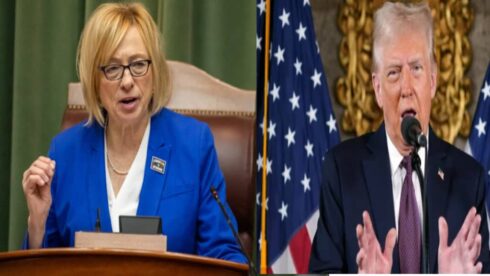 Democratic Governor Janet Mills Challenges Donald Trump’s Intimidation Attempt, "See You in Court"