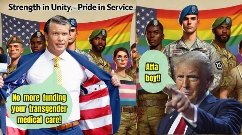 Backlash Grows As Pete Hegseth Ends Transgender Medical Care in the U.S Military