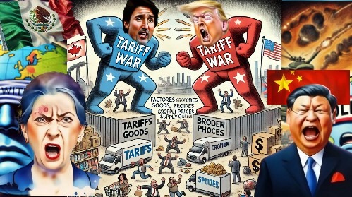 Trump’s Tariff War Backfires: Canada and Mexico Hit Back Hard