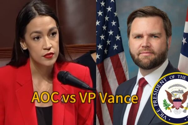 AOC Slams VP J.D. Vance Over Free Speech Hypocrisy, Igniting MAGA Fury