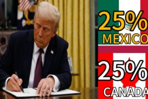 U.S. President Donald Trump Enforces 25% Tariffs on Canada and Mexico, Sweeping Tariffs Take Effect: What It Means for Americans