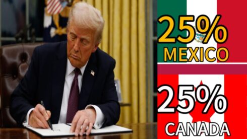 U.S. President Donald Trump Enforces 25% Tariffs on Canada and Mexico, Sweeping Tariffs Take Effect: What It Means for Americans