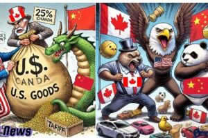 Canada, China Hit Back with Tariffs on U.S. Goods Amid Escalating Trade Tensions