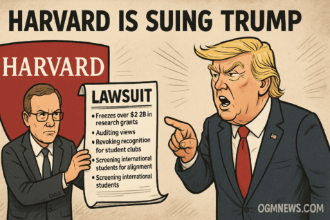 Harvard University Sues Trump