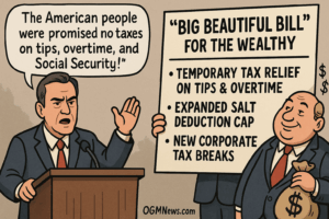Big Beautiful Bill for the Wealthy Missing Key Promises and Misleading: GOP Tax Plan Under Fire