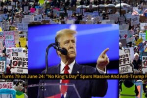 Donald Trump Turns 79 on June 14: “No King’s Day” Sparks Massive Anti-Trump Protests Across America
