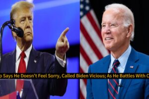 Donald Trump: “I Don’t Feel Sorry for Vicious Joe Biden” As He Battles With Cancer