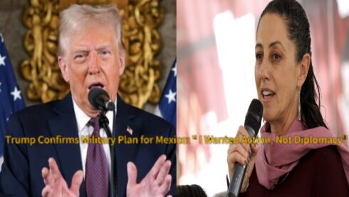 Donald Trump Confirms Military Plan for Mexico: "I Wanted Action, Not Diplomacy"