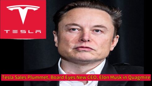Tesla in Dire Strait: Elon Musk’s Empire on the Brink as Sales Crash and Board Eyes New CEO