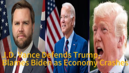 U.S. Vice President J.D. Vance Humiliates Himself Defending Trump's Disastrous Tariffs, Blames Biden as Economy Crashes"