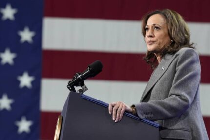 Kamala Harris Blasts Trump’s Tariff War as “Greatest Man-Made Economic Crisis” in Major Comeback Speech