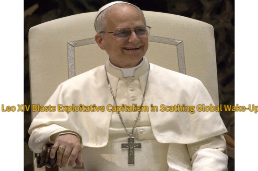 Explosive Papal Reprimand: Pope Leo XIV Blasts Exploitative Capitalism in Scathing Global Wake-Up Call