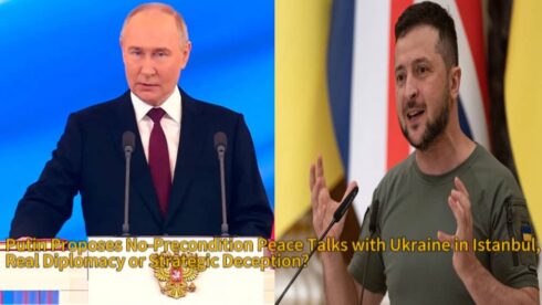 President Vladimir Putin Drops Bombshell: Proposes 'No-Precondition' Peace Talks with Ukraine in Istanbul — Real Diplomacy or Strategic Deception?