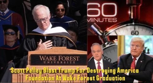 MAGA Outrage Flares as ‘60 Minutes’ Anchor Scott Pelley Slams Trump-Era Politics in Wake Forest Speech