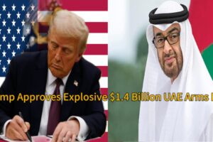 Donald Trump Approves Explosive $1.4 Billion UAE Arms Deal in 2025: US. Faces Global Backlash Over Controversial Weapons Sale