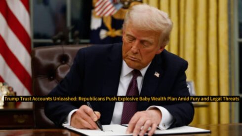 Trump Trust Accounts” Unleashed: Republicans Push Explosive Baby Wealth Plan Amid Fury and Legal Threats