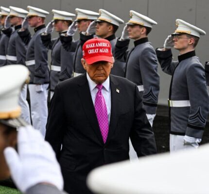 Trump Praises West Point Cadets, Claims Credit for Rebuilding U.S. Military in Commencement Address