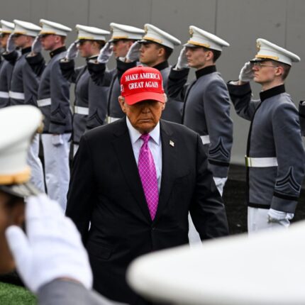 Trump Praises West Point Cadets, Claims Credit for Rebuilding U.S. Military in Commencement Address