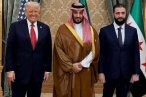 Trump Meets Syria’s New Leader, Former Islamist Militant, After Announcing Sanctions Relief