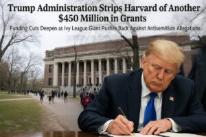 Trump Administration Strips Harvard of Another $450 Million in Grants