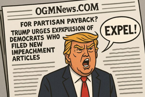 Trump Escalates Partisan Warfare, Urges GOP to Expel Democratic Critics