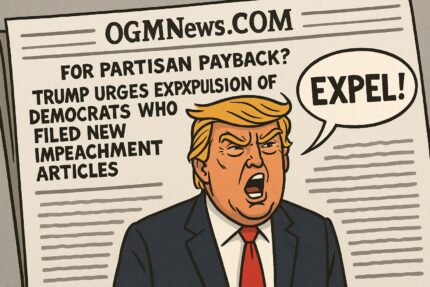 Trump Escalates Partisan Warfare, Urges GOP to Expel Democratic Critics